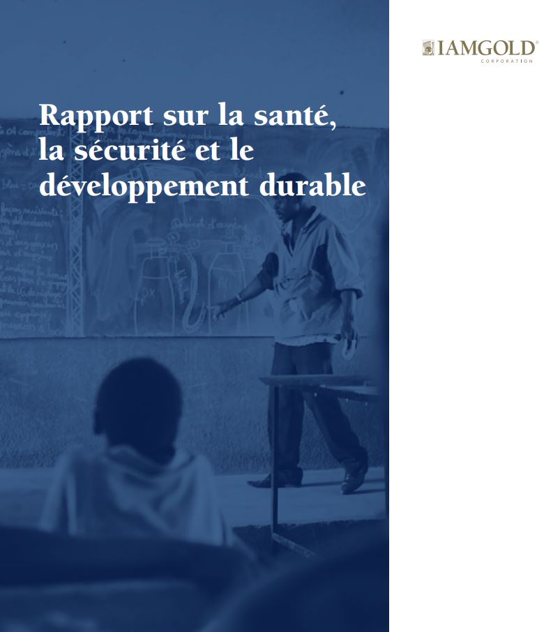 Rapport sur la santé, sécurité et développement durable 2019